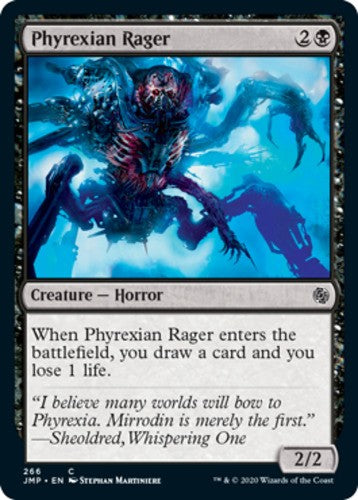 Phyrexian Rager - Jumpstart - English - NM - MTG