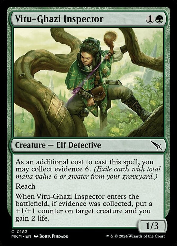 Vitu-Ghazi Inspector - Murders at Karlov Manor - English - NM - MTG