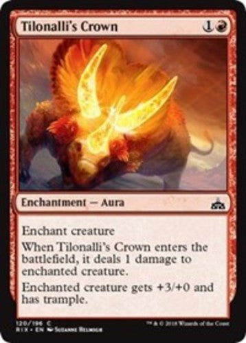 Tilonalli's Crown - Rivals of Ixalan - English - NM - MTG
