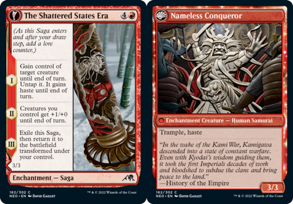 The Shattered States Era // Nameless Conqueror - Kamigawa: Neon Dynasty - Englis