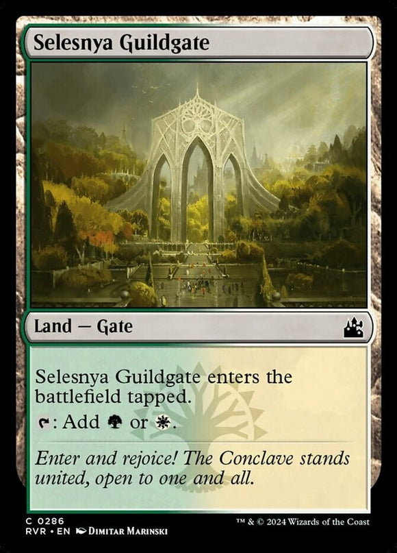 Selesnya Guildgate - Ravnica Remastered - English - NM - MTG