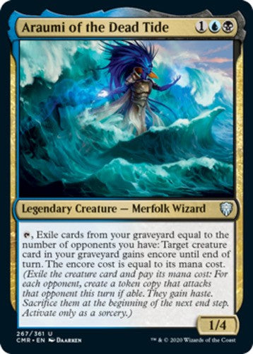 Araumi of the Dead Tide - Commander Legends - English - NM - MTG