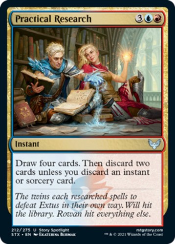 Practical Research - Strixhaven: School of Mages - English - NM - MTG
