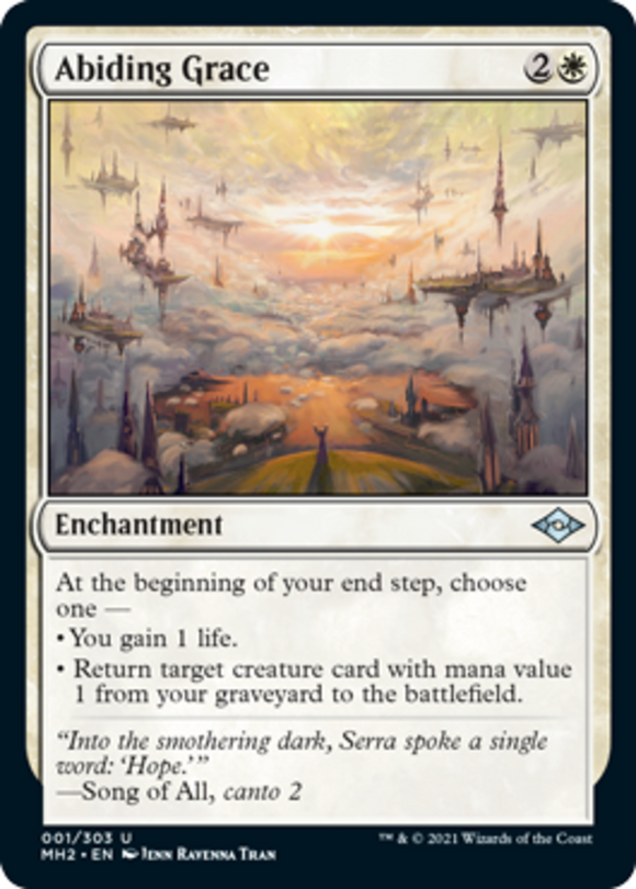 Abiding Grace - Modern Horizons 2 - English - NM - MTG