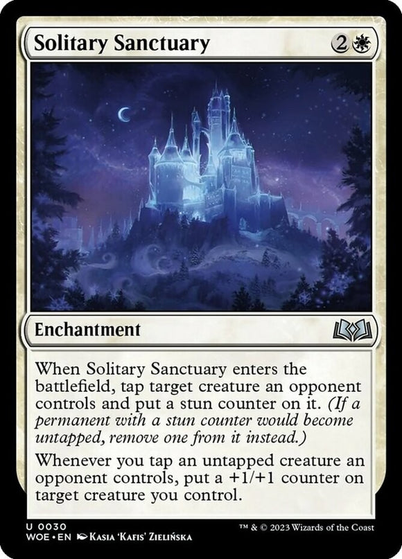 Solitary Sanctuary - Wilds of Eldraine - English - NM - MTG