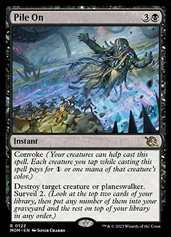 Pile On - March of the Machines - English - NM - MTG