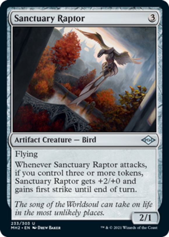 Sanctuary Raptor - Modern Horizons 2 - English - NM - MTG