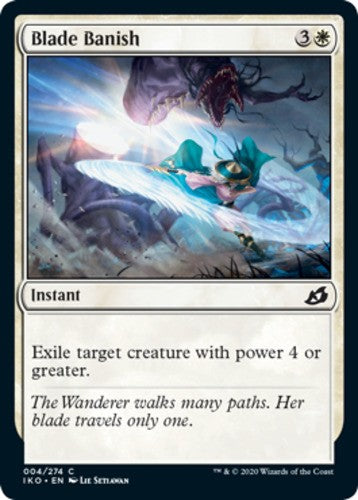 Blade Banish - Ikoria: Lair of Behemoths - English - NM - MTG