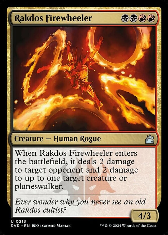 Rakdos Firewheeler - Ravnica Remastered - English - NM - MTG