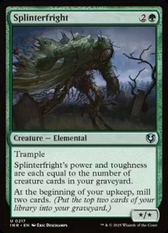 Splinterfright - Innistrad Remastered - English - NM - MTG