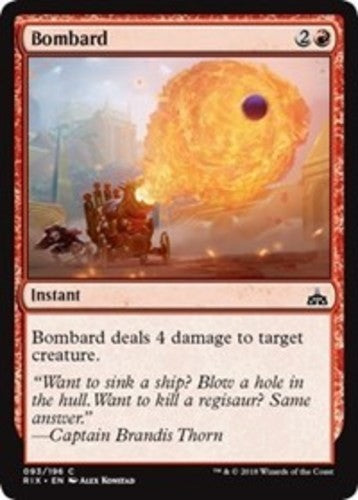 Bombard - Rivals of Ixalan - English - NM - MTG