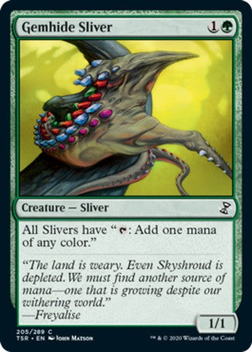 Gemhide Sliver - Time Spiral Remastered - English - NM - MTG