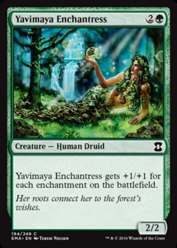 Yavimaya Enchantress - Eternal Masters - English - NM - MTG