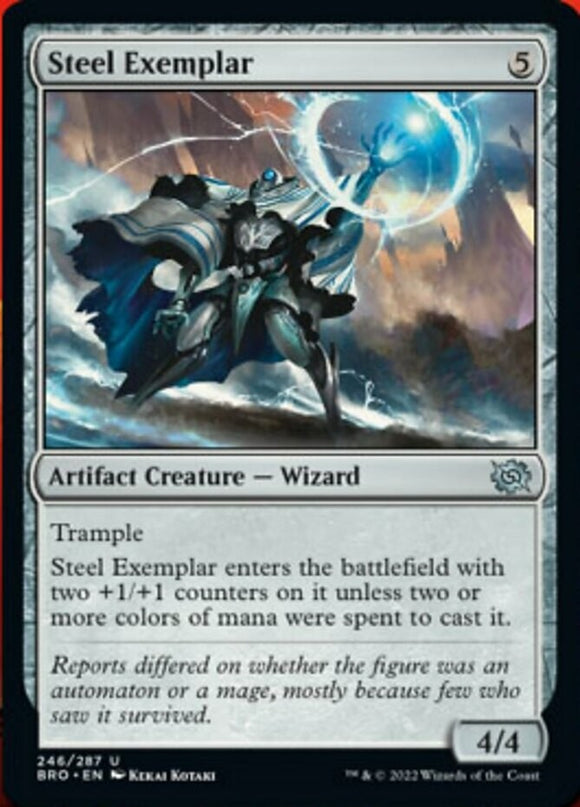 Steel Exemplar - The Brothers' War - English - NM - MTG