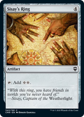 Sisay's Ring - Commander Legends - English - NM - MTG