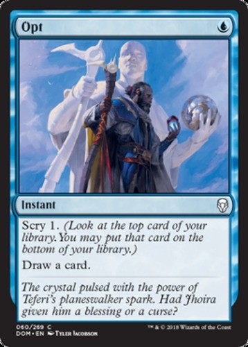 Opt - Dominaria - English - NM - MTG