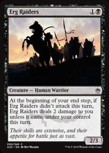 Erg Raiders - Masters 25 - English - NM - MTG