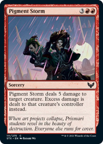 Pigment Storm - Strixhaven: School of Mages - English - NM - MTG