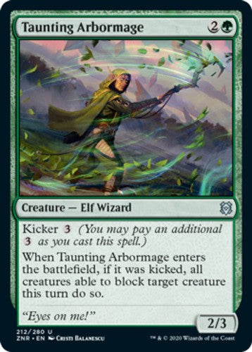 Taunting Arbormage - Zendikar Rising - English - NM - MTG