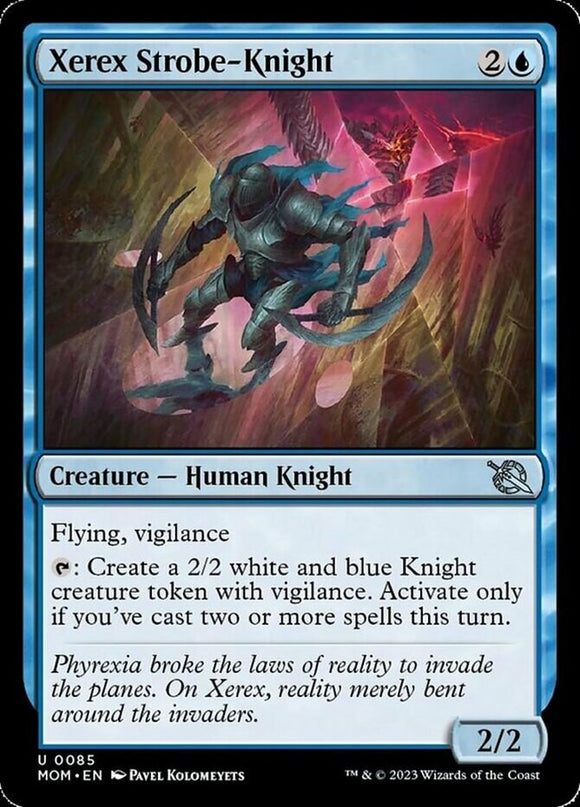 Xerex Strobe-Knight - March of the Machines - English - NM - MTG