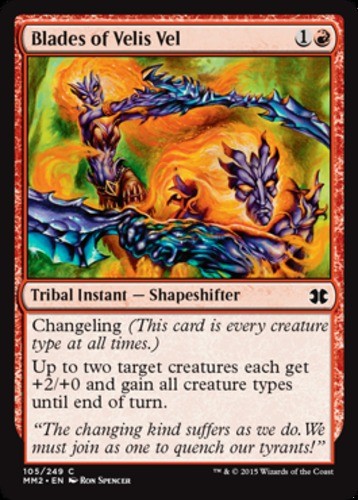 Blades of Velis Vel - Modern Masters 2015 - English - NM - MTG