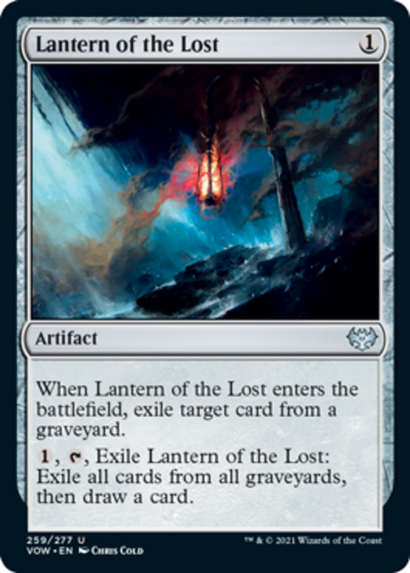Lantern of the Lost - Innistrad: Crimson Vow - English - NM - MTG