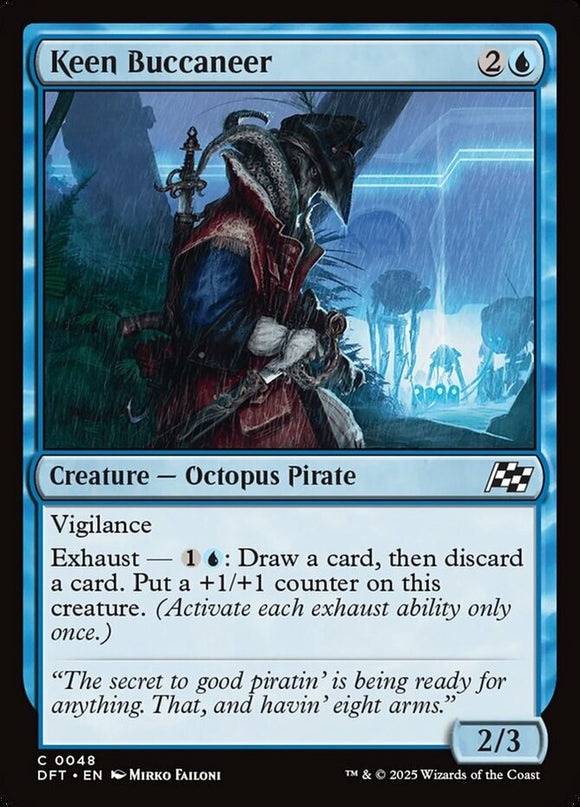 Keen Buccaneer - Aetherdrift - English - NM - MTG