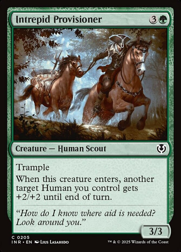 Intrepid Provisioner - Innistrad Remastered - English - NM - MTG