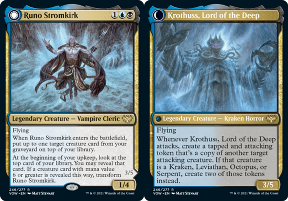 Runo Stromkirk // Krothuss, Lord of the Deep - Innistrad: Crimson Vow - English