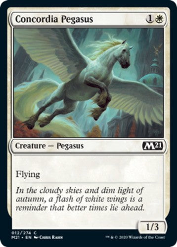 Concordia Pegasus - Core Set 2021 (M21) - English - NM - MTG