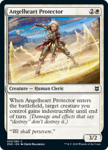 Angelheart Protector - Zendikar Rising - English - NM - MTG