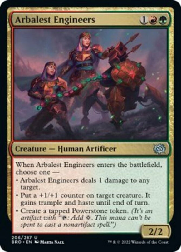 Arbalest Engineers - The Brothers' War - English - NM - MTG