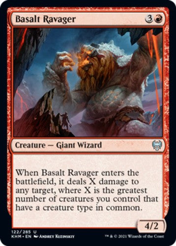 Basalt Ravager - Kaldheim - English - NM - MTG