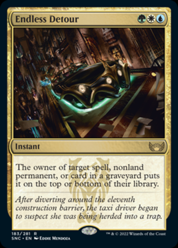 Endless Detour - Streets of New Capenna - English - NM - MTG