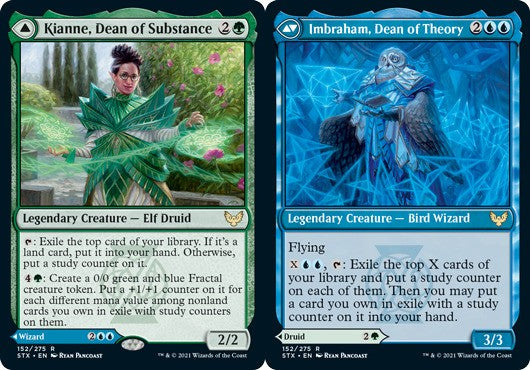 Kianne, Dean of Substance // Imbraham, Dean of Theory - Strixhaven: School of Ma