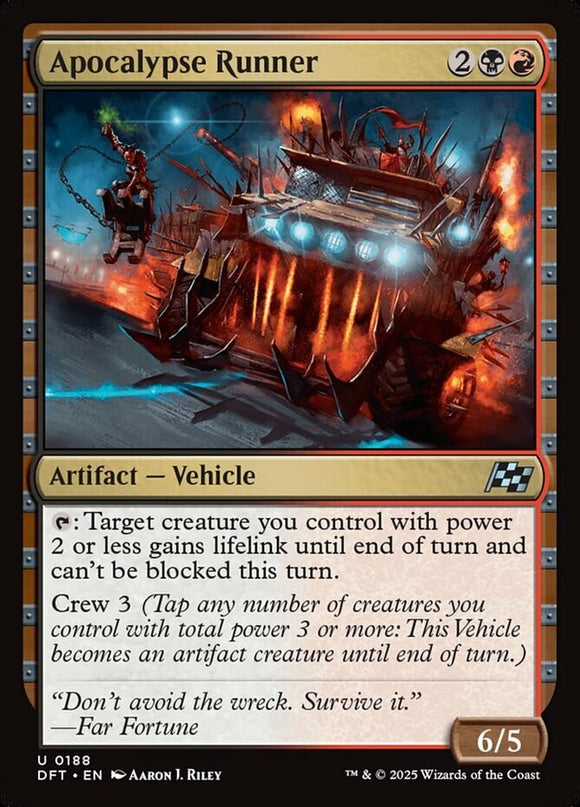 Apocalypse Runner - Aetherdrift - English - NM - MTG