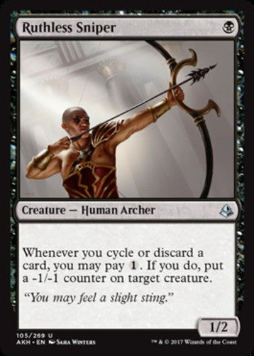 Ruthless Sniper - Amonkhet - English - NM - MTG