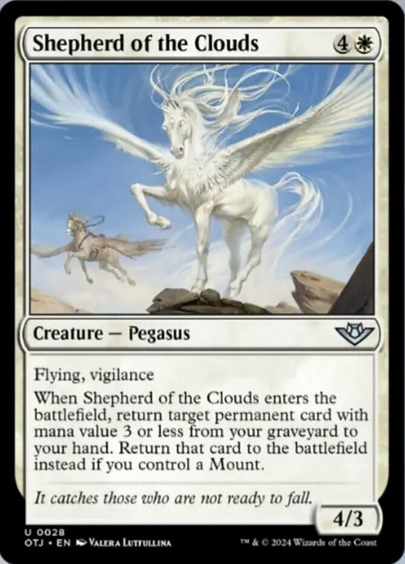 Shepherd of the Clouds - Outlaws of Thunder Junction - English - NM - MTG