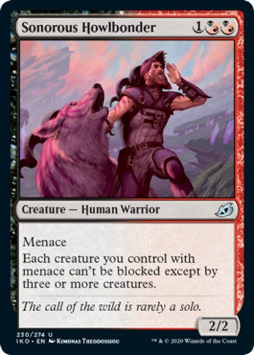 Sonorous Howlbonder - Ikoria: Lair of Behemoths - English - NM - MTG