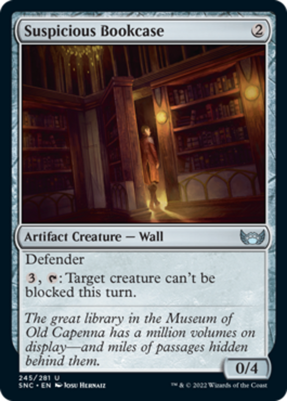 Suspicious Bookcase - Streets of New Capenna - English - NM - MTG