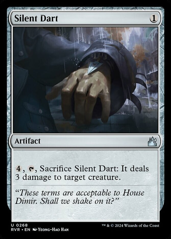 Silent Dart - Ravnica Remastered - English - NM - MTG