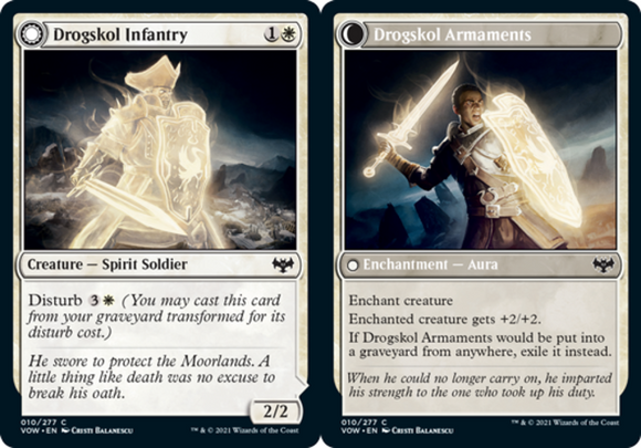 Drogskol Infantry // Drogskol Armaments - Innistrad: Crimson Vow - English - NM