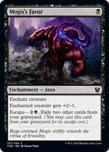 Mogis's Favor - Theros Beyond Death - English - NM - MTG