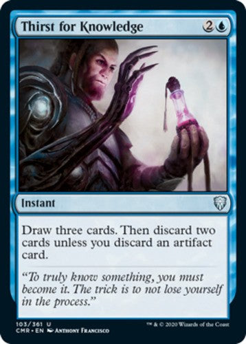 Thirst for Knowledge - Commander Legends - English - NM - MTG