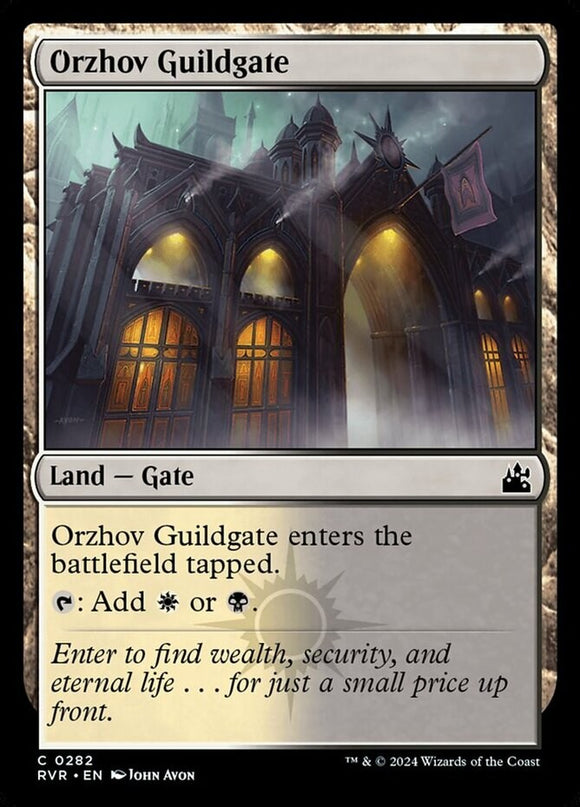 Orzhov Guildgate - Ravnica Remastered - English - NM - MTG