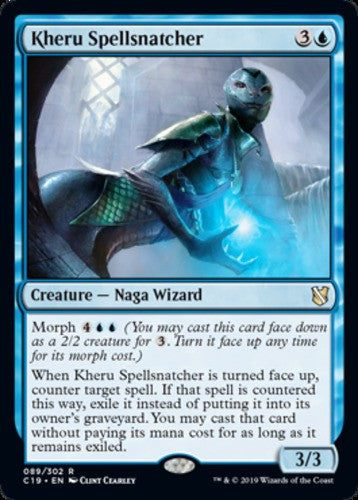 Kheru Spellsnatcher - Commander 2019 - English - NM - MTG