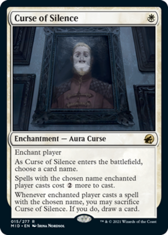 Curse of Silence - Innistrad: Midnight Hunt - English - NM - MTG