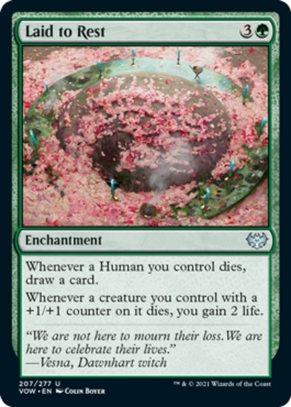 Laid to Rest - Innistrad: Crimson Vow - English - NM - MTG
