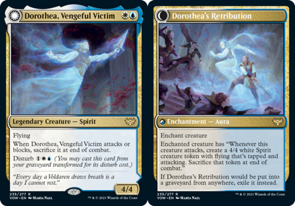 Dorothea, Vengeful Victim // Dorothea's Retribution - Innistrad: Crimson Vow - E