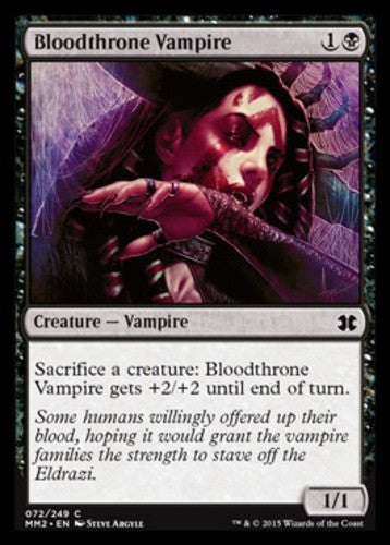 Bloodthrone Vampire - Modern Masters 2015 - English - NM - MTG